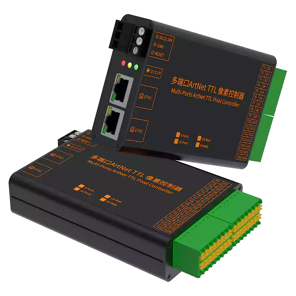 LNX-360SP ArtNet Pixel Strip Distribution Controller