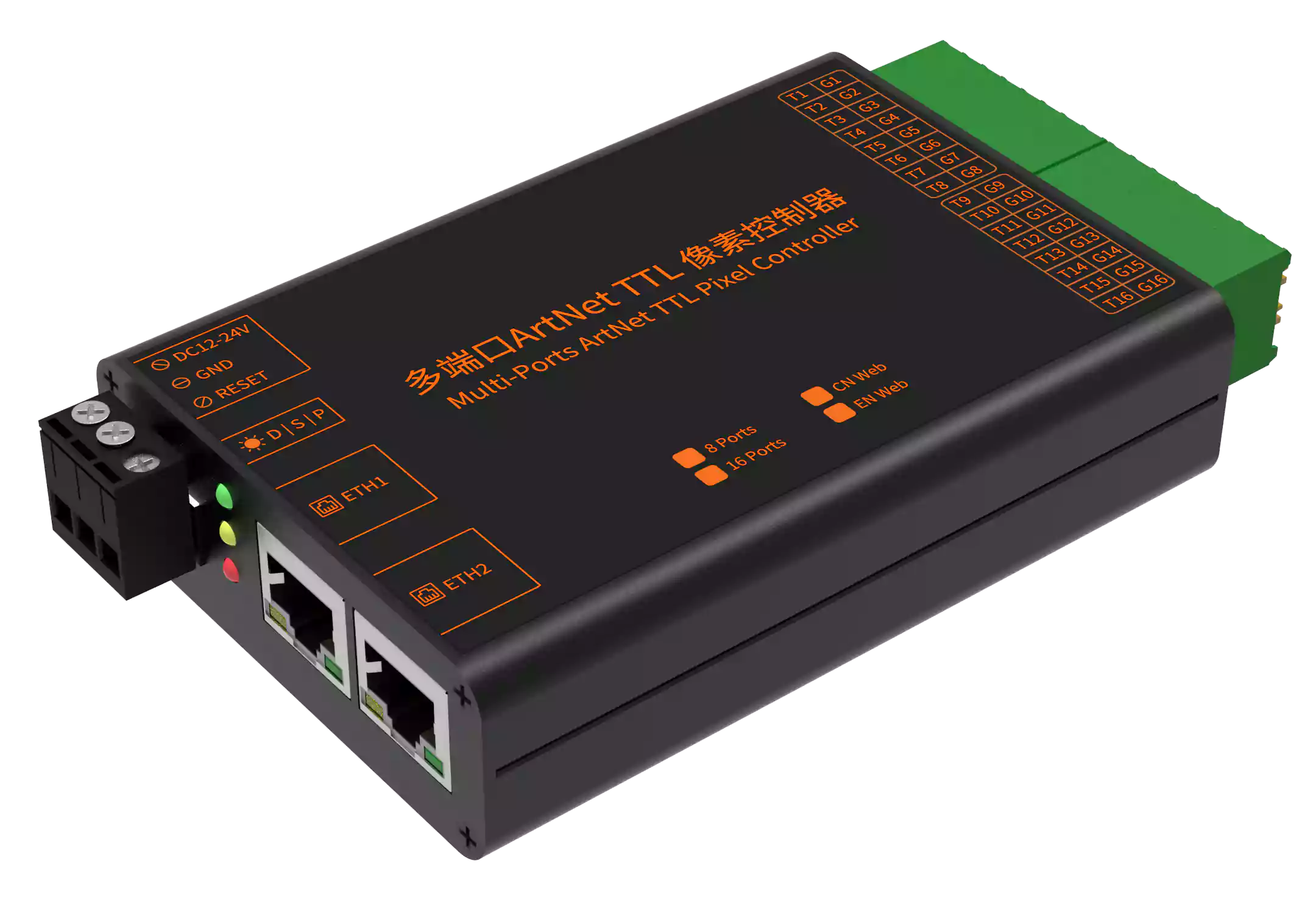 LINETX Pixel LED Controller LNX-370SP Side