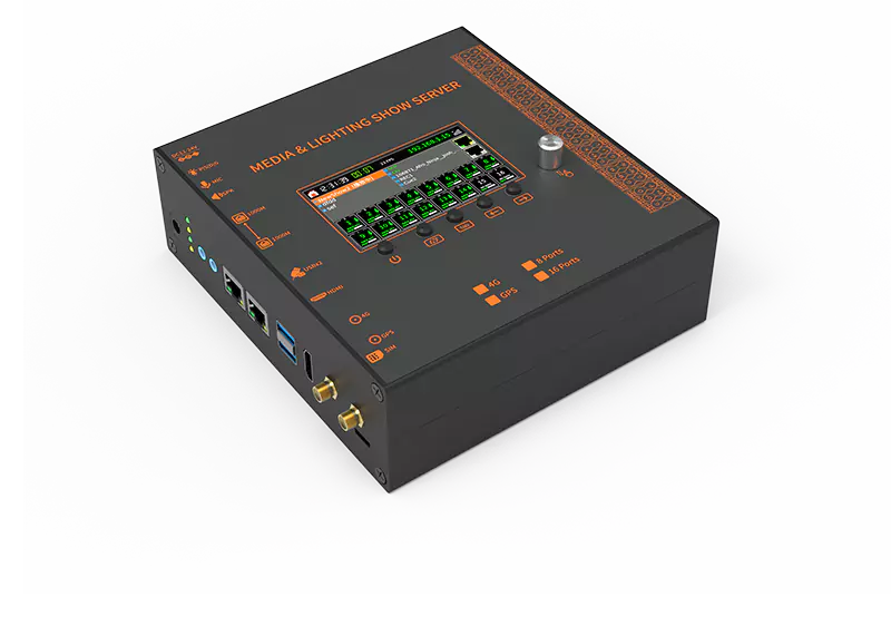LX9-H 盒式 16口 DMX512 灯光主控